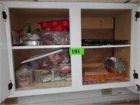 CONTENTS UPPER CABINET- BAKING ITEMS
