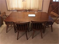 Drop Leaf Dining Table & Chairs