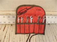 SNAP ON MIDGET IGNITION WRENCH SET W/ POUCH