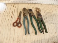 CABLE CUTTERS & TIN SNIPS