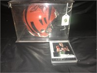 Cincinnati Bengals Signed Mini Helmet #9
