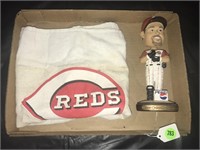 Shawn Casey Bobble Head With Reds Towel