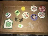 Lot Of Assorted Collectable Buttons
