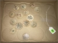 Lot Of Assorted Wooden Nickels Covington Brand