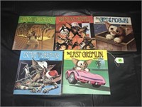 Lot Of Five Gremlins Books With Records