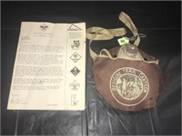 Old Trail Canteen & Boy Scout Book
