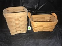Lot Of Two Longaberger Baskets