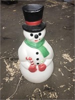 Christmas Snowman Light Up 32in Tall