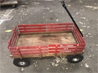 Berlin Load Master Red Wagon With Sides