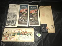 Vintage SOHIO Adv Road And Travel Maps