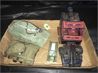 Lot Of Three Assorted Military Tanks And Etc