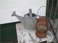 Watering Can with Spout, Lantern, Elgin