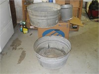 Washtubs and Bucket Metal