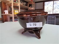 Bowl with Lid and Stand