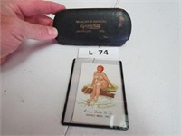 Vintage Glasses GF with Card & Advertisement Case