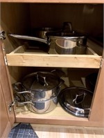 K - Assorted Pots and Pans Lot