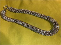 J -  Sterling Silver Chain Necklace