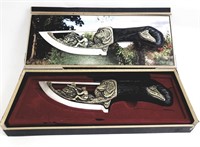OLYMPIA HUNTING KNIFE Latest Style Intricate w/box