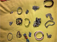 J - Brighton & More Jewelry Lot 20pc