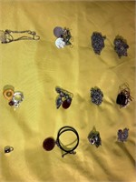 J-  Assorted Jewelry Lot 15pc