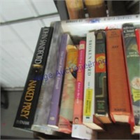 Assorted hard back and paperback books