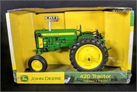 Ertl 1:16 Scale John Deere 420 Die Cast Tractor