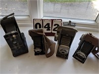 4 EARLY CAMERAS