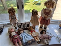 LOT OF VINTAGE AND OTHER DOLLS