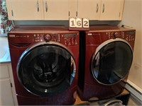 KENMORE WASHER AND ELECTRIC DRYER ( nice )