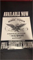 Lot of 3 Jesse James Bourbon Posters approx.