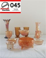 Fall Tone/Copper Misc. Glassware