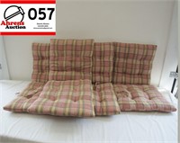 8 Piece Plaid Cushion Set