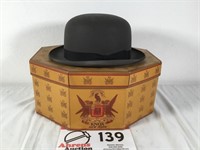 Knox New York grey derby hat (7 3/8")