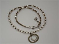 Designer Pearl & Bead Necklace