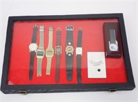 Display Case & 7 Watches