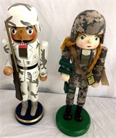 Pair of Military Nutcrackers Limited Edition