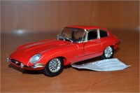 Franklin Mint 1961 Jaguar E Type Coupe Diecast