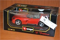 Burago 1992 Dodge Viper RT/10