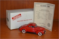 Danbury Mint 40 Ford Deluxe Coupe