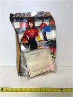 Nascar Barbie #94 with COA, Box Damaged