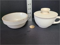 Medalta Cup, Lid & Small Bowl