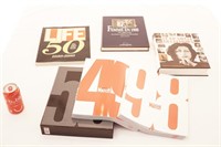 4 livres Chroniques dont Life et Paris Match