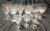 ANTIQUE CANADIAN GLASS GOBLET COLLECTION #1