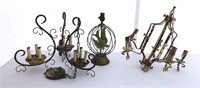 Antique lamp lot