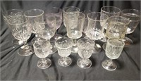 ANTIQUE CANADIAN GLASS GOBLET COLLECTION #2