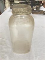 Clear Canning Jar w/ Zinc Lid