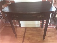 Entry Table w/ Casters & Drawer