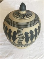 Ornate Urn with Lid