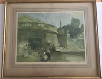 Signed Sir William Russell Flint Print from 1953