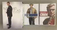 Michael Douglas / Paul Newman / Michael Caine DVDs
